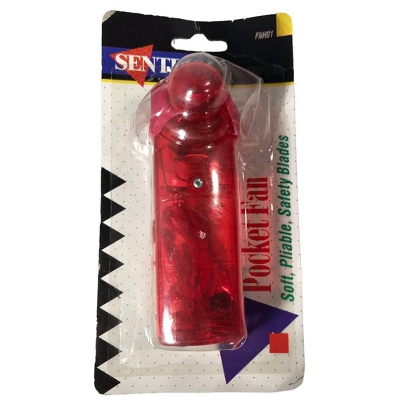 FAN SENTRYA POCKET FAN DESK GAME Wind Cool HEAT TENT PORTABLE COOL HOT BREEZE - Picture 2 of 7